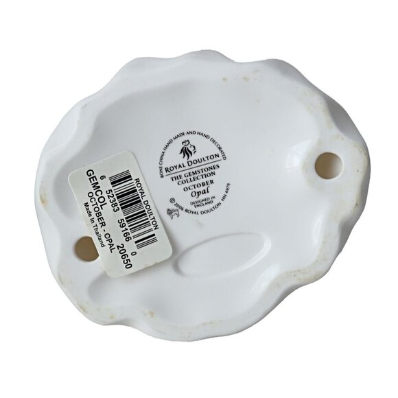 ROYAL DOULTON Figurine HN4979 - Gemstone Collection October Opal Birthday - Picture 6 of 6